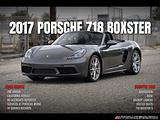 2017 Porsche 718 Boxster photo 3